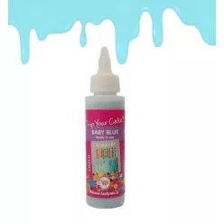 Tasty Me gluténmentes tortabevonó drip (csurgató) babakék 120 g – Sütési segédanyag