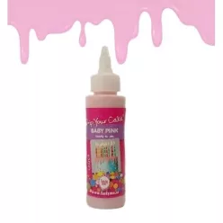 Tasty Me gluténmentes tortabevonó drip (csurgató) babarózsaszín 120 g – Sütési segédanyag