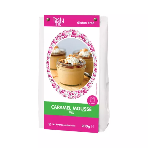Tasty Me gluténmentes karamell mousse desszert mix 200 g