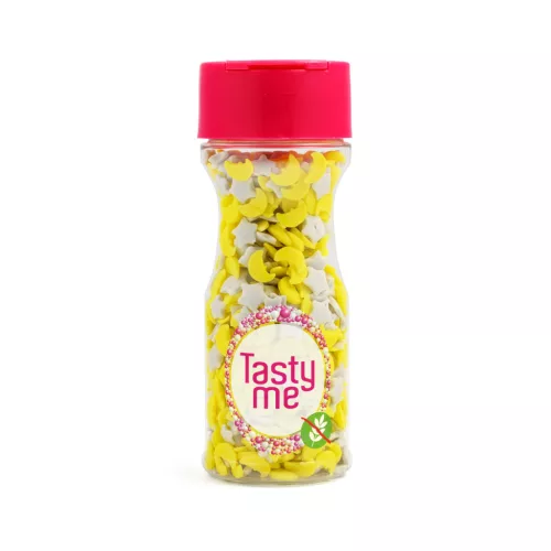 Tasty Me gluténmentes cukor tortadekor mix a holdra 50 g – Sütési segédanyag
