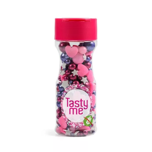 Tasty Me gluténmentes tortadekor mix sweetheart 65 g – Sütési segédanyag
