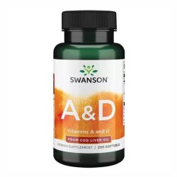 Swanson A- És D- Vitamin Kapszula  250 db