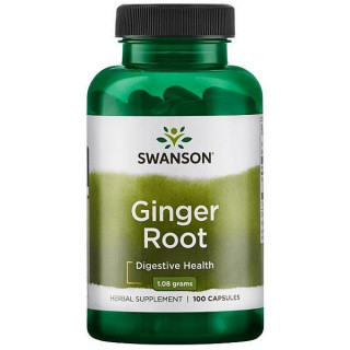SWANSON  GINGER ROOT Gyömbér 540 mg/100 db - Bio és natúr étrendkiegészítők