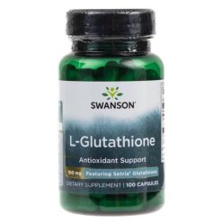 SWANSON L-Glutathione (redukált) 100 mg – 100 db - Bio és natúr étrendkiegészítők