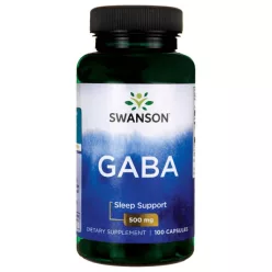 SWANSON  GABA 500 mg/100 db - Bio és natúr étrendkiegészítők