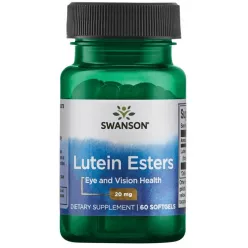 SWANSON Lutein 20 mg / 60 db lágyzselatin kapszula - Bio és natúr étrendkiegészítők