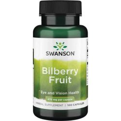 BILBERRY FRUIT (Fekete áfonya gyümölcs) 470 mg 100 db