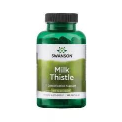 SWANSON  MILK THISTLE Máriatövis 500 mg/100 db - Bio és natúr étrendkiegészítők