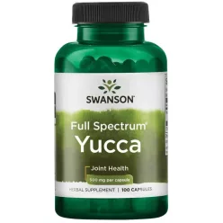 SWANSON  YUCCA KAPSZULA 500 mg/100 db - Bio és natúr étrendkiegészítők