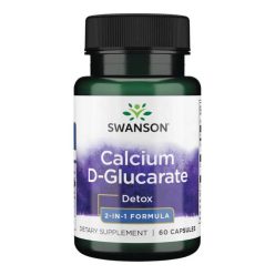 SWANSON Calcium D-Glucarate – 60 db - Bio és natúr étrendkiegészítők