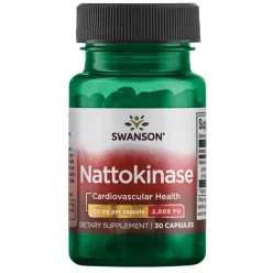 SWANSON Nattokináz 100 mg (2000 FU) / 30 db kapszula - 