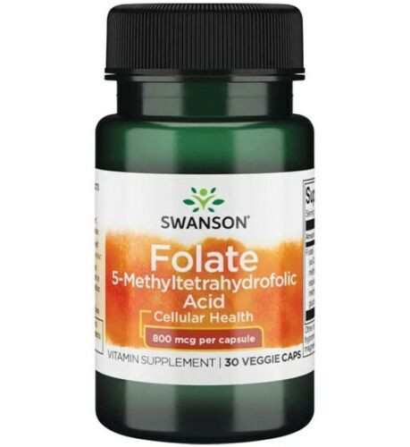 SWANSON  FOLATE 5 MTHF 800 mcg/30 db