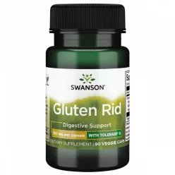SWANSON Gluten Rid (Tolerase G, glutén-bontó enzim) - Bio és natúr étrendkiegészítők