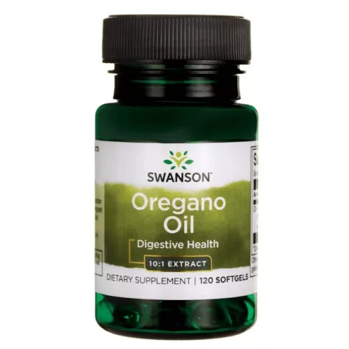 SWANSON Oregánó olaj kapszula 150 mg (10:1 kivonat) / 120 db lágyzselatin kapszula - Bio és natúr étrendkiegészítők