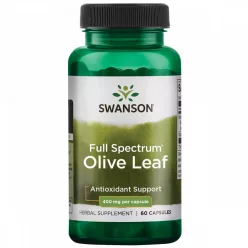 SWANSON Oliva levél 400 mg / 60 darab - Bio és natúr étrendkiegészítők