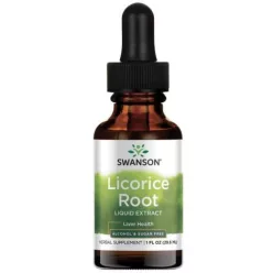 SWANSON Édesgyökér tinktúra 100mg / 30ml - Bio és natúr étrendkiegészítők