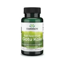 SWANSON Gotu Kola 435 mg / 60 kapszula - Bio és natúr étrendkiegészítők