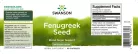 SWANSON  FENUGREEK SEED Görögszéna kivonat 610 mg/90 db - Bio és natúr étrendkiegészítők