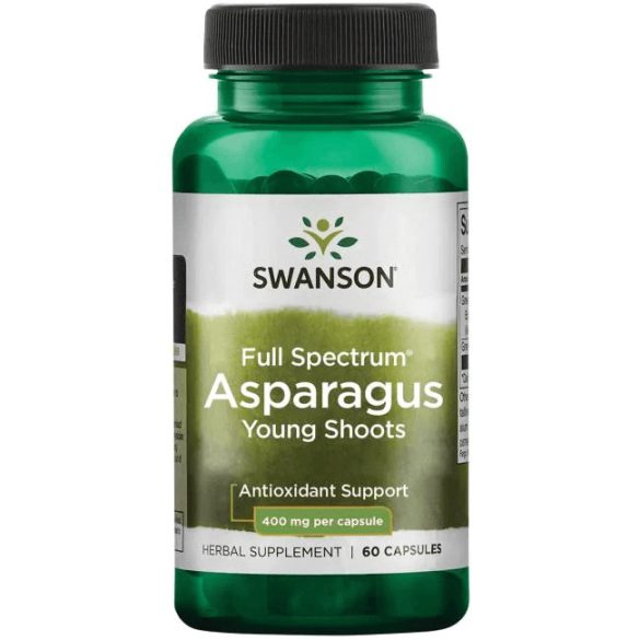 Swanson ASPARAGUS FULL SPECTRUM SPÁRGACSÍRA KIVONAT 400 mg 60 db