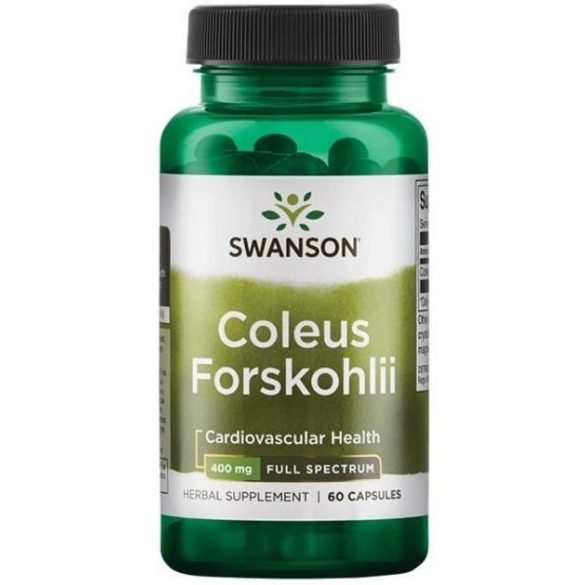 Swanson COLEUS FORSHKOLII 400 mg 60 db