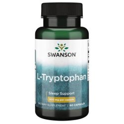 Swanson L-TRYPTOPHANE (az 5HTP előanyaga) 500 mg 60 db