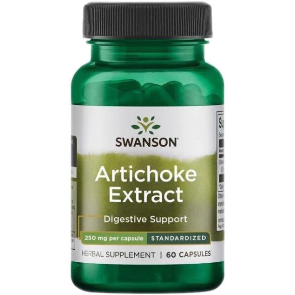 Swanson ARTICHOKE EXTRACT (Articsóka kivonat, standardizált) 250 mg 60 db