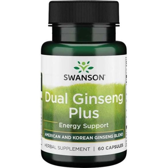 Swanson DUAL GINSENG PLUS 60 db komplex