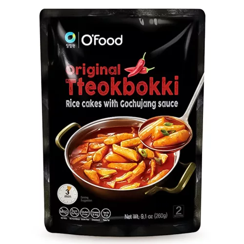 O'Food original tteokbokki-pikáns gochujang szósszal 260 g