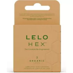LELO Hex Organic - luxus óvszer (3db) - Bio és natúr intim termékek