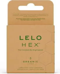 LELO Hex Organic - luxus óvszer (3db) - Bio és natúr intim termékek