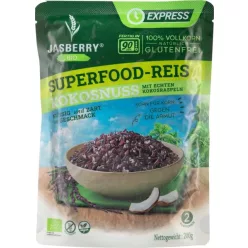 Jasberry BIO JASBERRY Express Superfood rizs - kókusz 200 g Új termék - Bio és natúr élelmiszerek