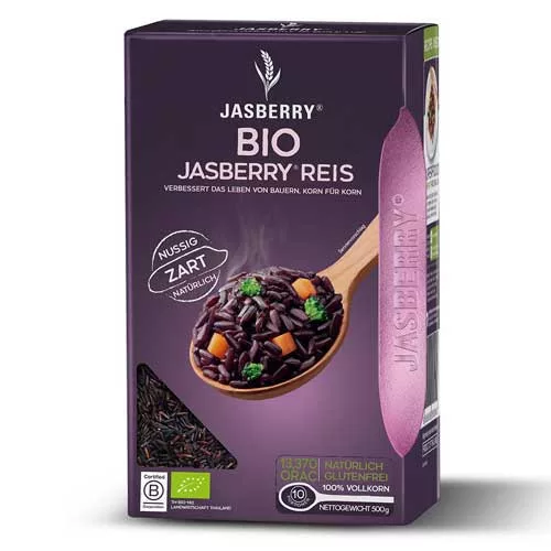 Jasberry BIO JASBERRY rizs 250 g Új termék - Bio és natúr élelmiszerek