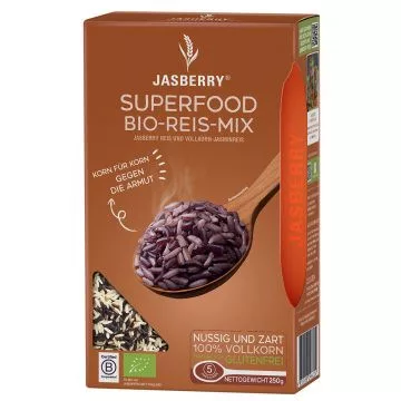 Jasberry BIO JASBERRY rizs-mix 250 g  Új termék - Bio és natúr élelmiszerek
