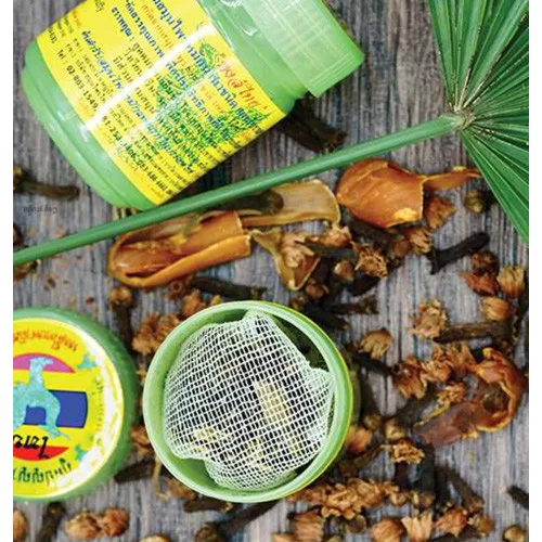 Hongthai gyógynövényes inhalátor zöld színű 1 db - 