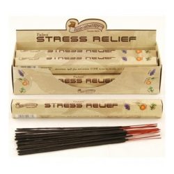 Füstölő tulasi hosszú stress relief 8 db