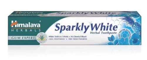HIMALAYA FOGKR.SPARKLY WHITE GYÓGYNÖV. - Bio és natúr kozmetikumok