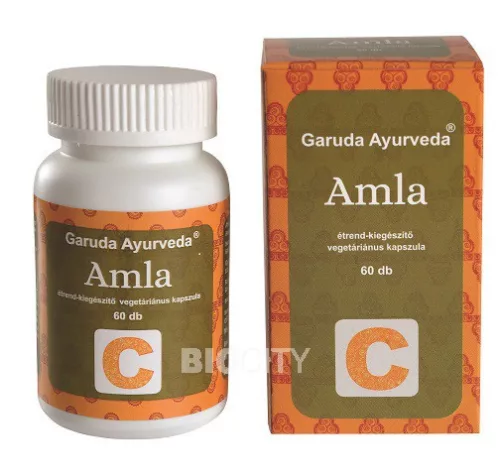 Garuda ayurveda amla vegetáriánus kapszula 60 db - Bio és natúr étrendkiegészítők