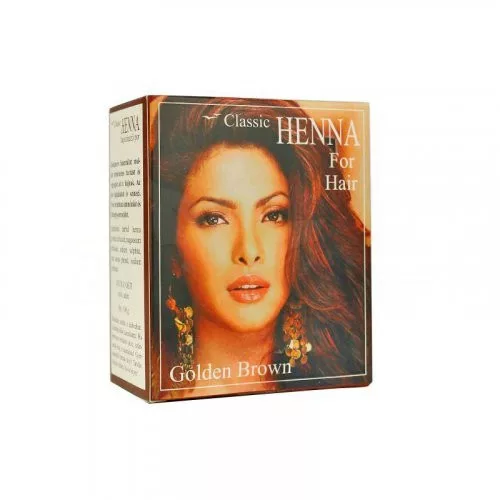 Classic Henna hajszínező por aranybarna 100 g - Bio és natúr kozmetikumok