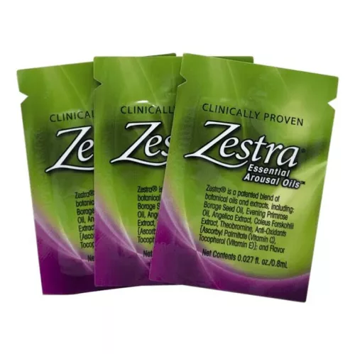 Zestra - stimuláló intim gél nőknek (3 x 0,8 ml) - Bio és natúr intim termékek