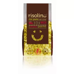 Risolino Rizstészta Szarvacska Gm. 300 g - Bio és natúr élelmiszerek