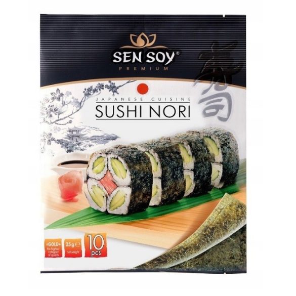 SEN SOY SUSHI NORI TENGERI ALGALAPOK 25G