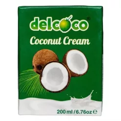 Delcoco kókuszkrém 24% 200 ml - Bio és natúr élelmiszerek