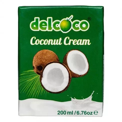 Delcoco kókuszkrém 24% 200 ml - Bio és natúr élelmiszerek