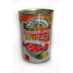 Le baron bio kockázott paradicsom 400 g - 