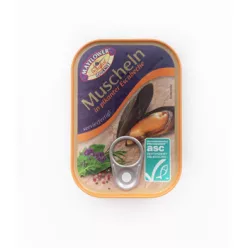 Mayflower kagyló pikáns mártásban 115 g - Bio és natúr élelmiszerek