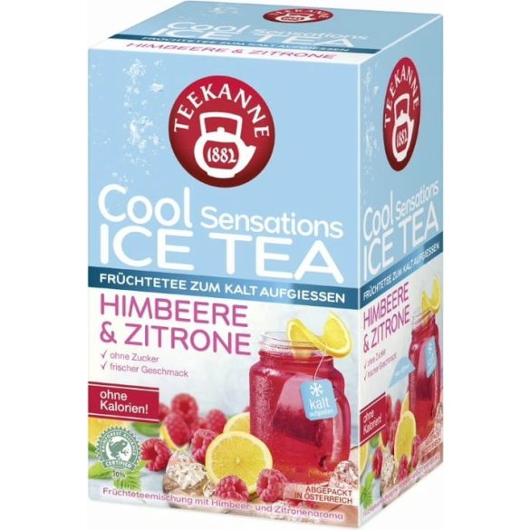 Teekanne cool sensations málna citrom ízű gyümölcs ice tea 45 g