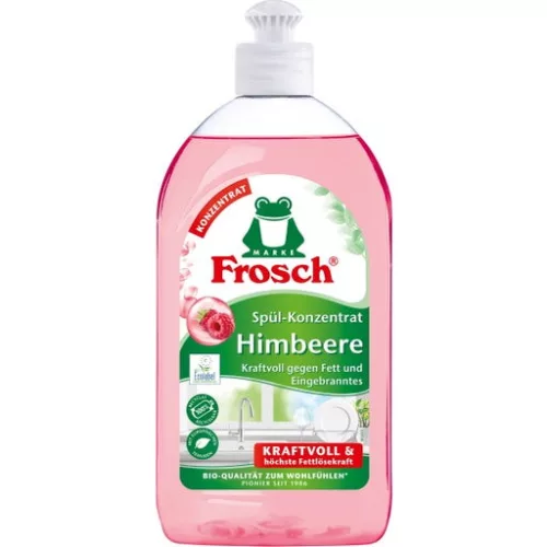 Frosch mosogatószer koncentrátum málna 500 ml – Kézi mosogatás
