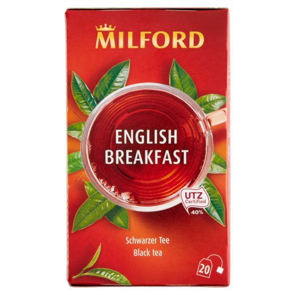 Milford ENGLISH BREAKFAST Fekete tea 20x1,75 g