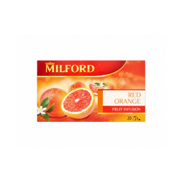 Milford vérnarancs ízű gyümölcstea 20x2,5g 50 g