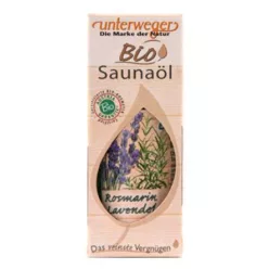 Unterweger Bio Szauna Olaj Rozm-Levend. 100 ml - Aromaterápiához és természetes wellnesshez